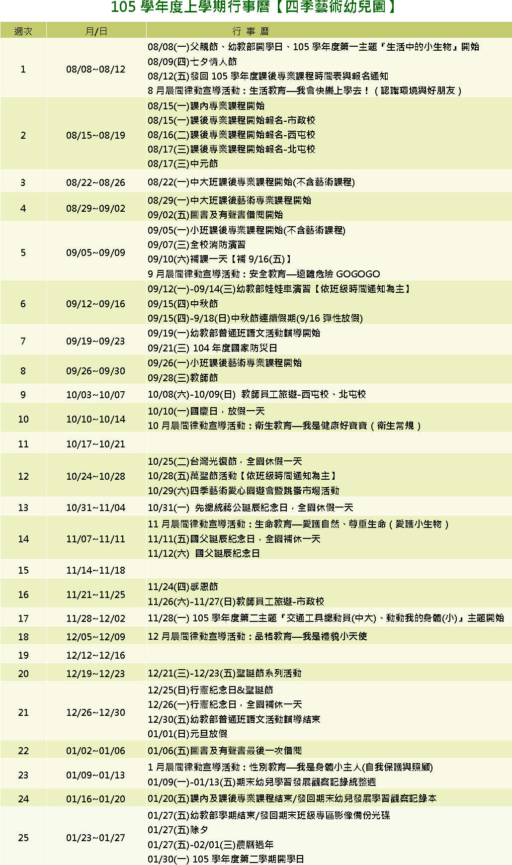 四季藝術兒童教育機構